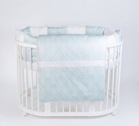 Комплект для круглой (овальной) кроватки Lappetti "Эстель"