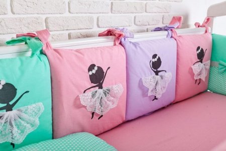 Комплект в кроватку Балерина 5 предметов