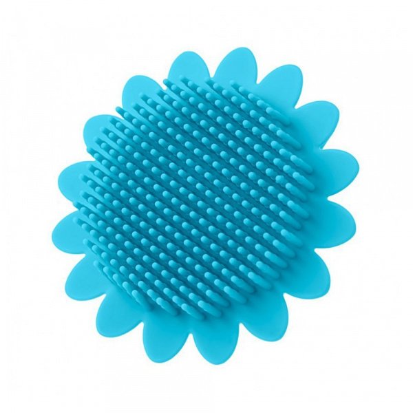 Губка для тела силиконовая ПОДСОЛНУХ