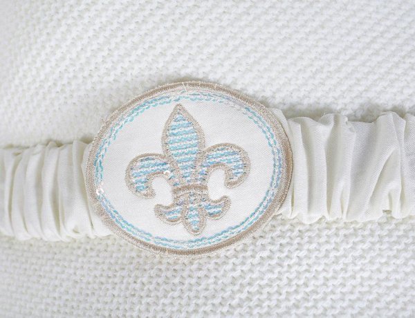 Одеяло-конверт на выписку Lappetti "Платочная вязка"