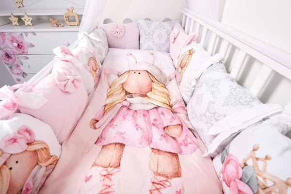 Комплект в кроватку Принцесса Фея 6 предметов