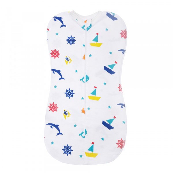 Пеленка-конверт на молнии, фланель