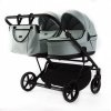 Детская коляска для двойни Adamex Leo Duo 2 В 1