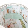 Комплект в кроватку 5 предм. ЦИРК, овал
