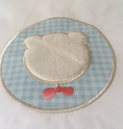 Универсальный комплект для круглой (овальной) кроватки Lappetti "Мишкина семейка"