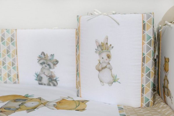 Комплект Lappetti в кроватку 6 предм. "Играем весело"