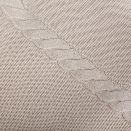 Плед вязаный НАРЯДНЫЙ 90 х 90