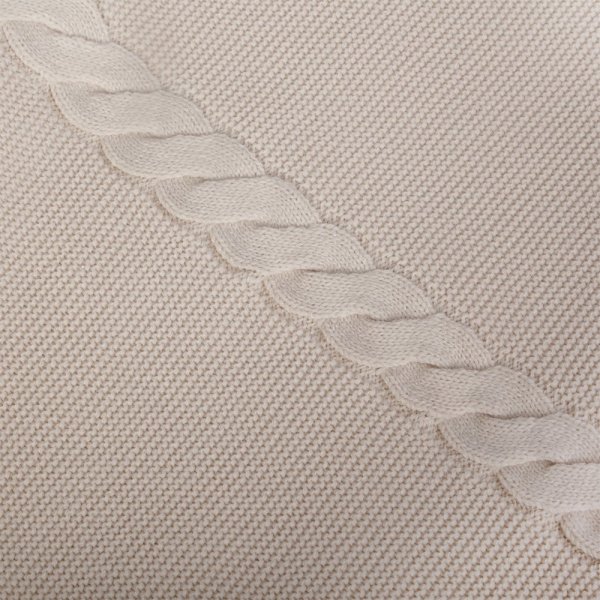 Плед вязаный НАРЯДНЫЙ 90 х 90