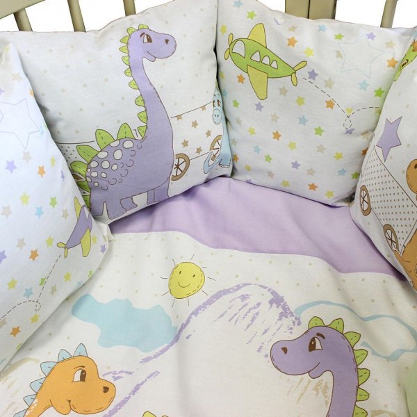 Комплект в кроватку 4 предмета L`Abeille