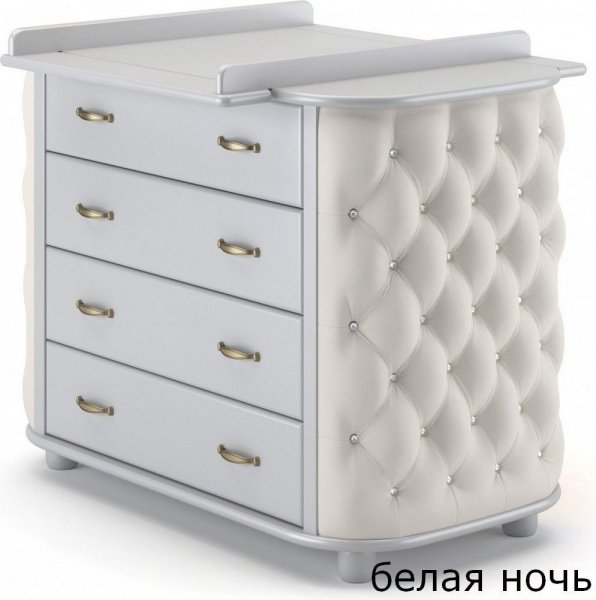 Детский комод ГАНДЫЛЯН ТИФФАНИ декор стразы