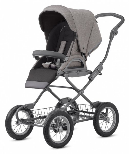 Детская коляска Inglesina Sofia System Duo 2 в 1 на шасси Ergo Bike stone grey