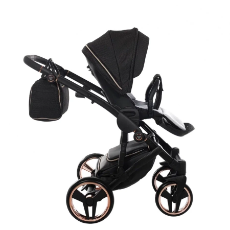 Детская коляска JUNAMA DIAMOND MIRROR SATIN (Version 2) 3 в 1