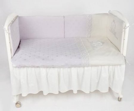 Комплект Lappetti в кроватку 6 предм. "Карета"