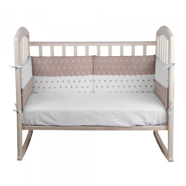 Борт в кроватку из 4-х частей Alis ДЕНЬ И НОЧЬ