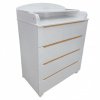 Детский комод Indigo &quot;Style&quot; 804 с широким пеленальным столиком, МДФ