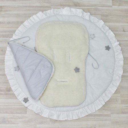 Конверт на меху Alis с прорезями под автокресло