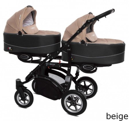 Детская коляска для двойни BabyActive Twinny 2 в 1