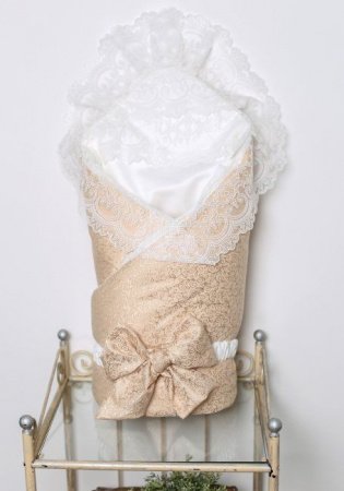 Одеяло-конверт на выписку Lappetti "Sweet Teddy"