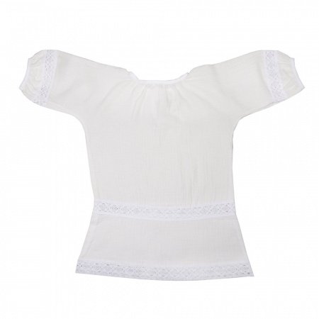 Крестильная рубашка, рост 86, муслин, универсальная