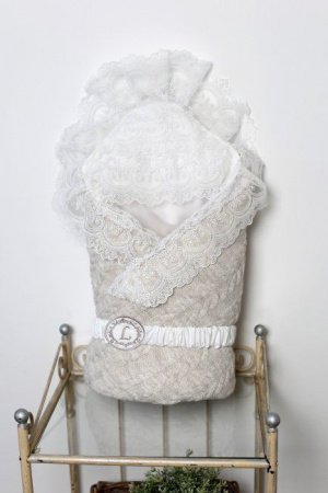 Одеяло-конверт на выписку Lappetti "Косички"