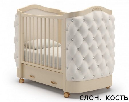 Кровать детская Гандылян Тиффани декор стразы