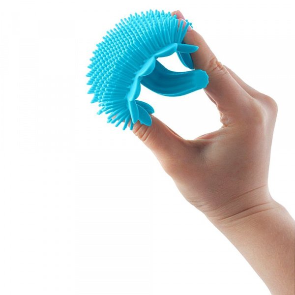 Губка для тела силиконовая ПОДСОЛНУХ