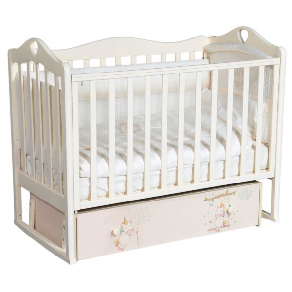 Кровать детская Venecia Радужные единороги