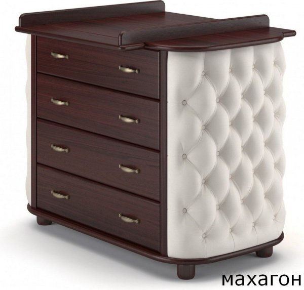 Детский комод ГАНДЫЛЯН ТИФФАНИ декор пуговицы