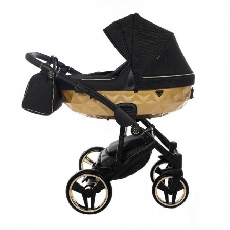 Детская коляска JUNAMA DIAMOND MIRROR SATIN (Version 2) 2 в 1