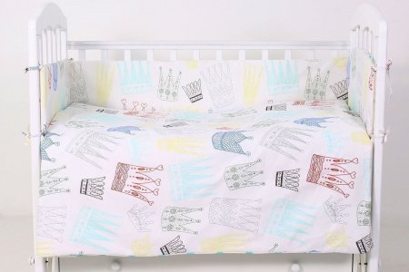 Комплект в кроватку 6 предметов Фантазия