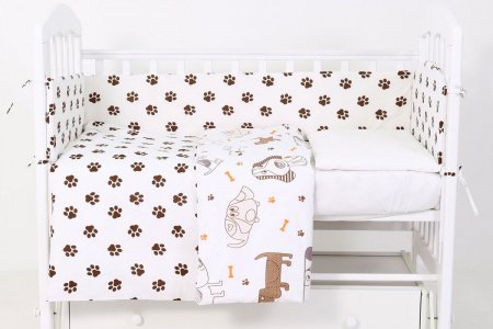 Комплект в кроватку 6 предметов Фантазия