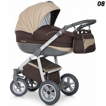 Детская коляска EXPANDER MONDO Grey Line 2 в 1