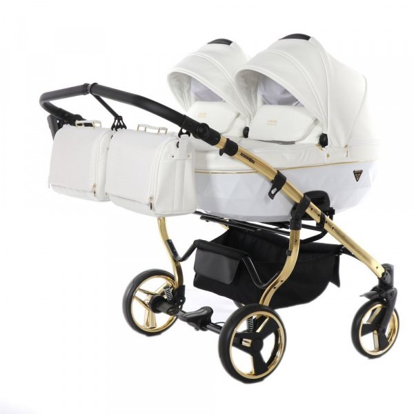 Детская коляска для двойни JUNAMA Individual Duo 2 в 1