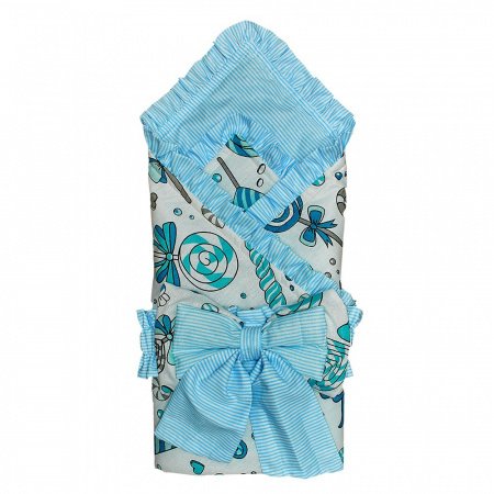 Комплект на выписку 2 предм. СЧАСТЬЕ, бязь премиум