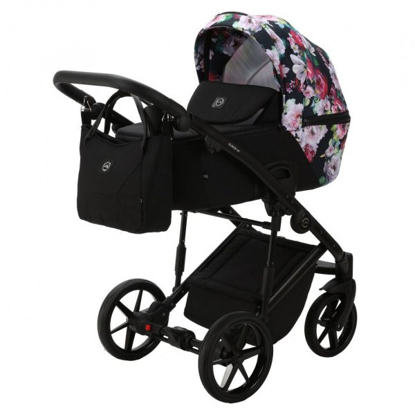 Детская коляска Adamex MOBI Flowers 2 в 1