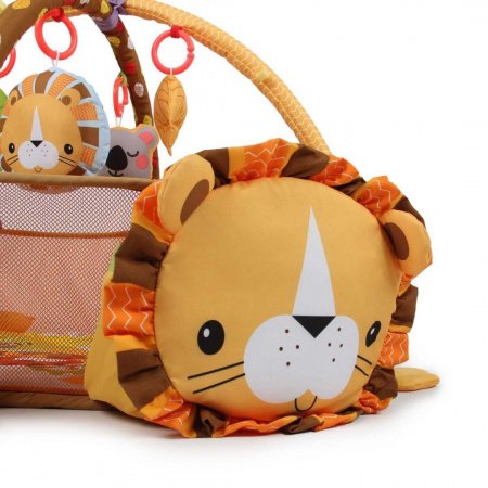 Развивающий коврик БОНИФАЦИЙ 3в1 с шариками