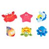 Набор игрушек для ванной МОРСКИЕ ЖИТЕЛИ (6 шт.)
