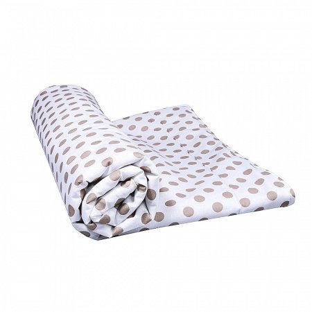 Плед детский 90*90 двухсторонний, вельбоа/бязь