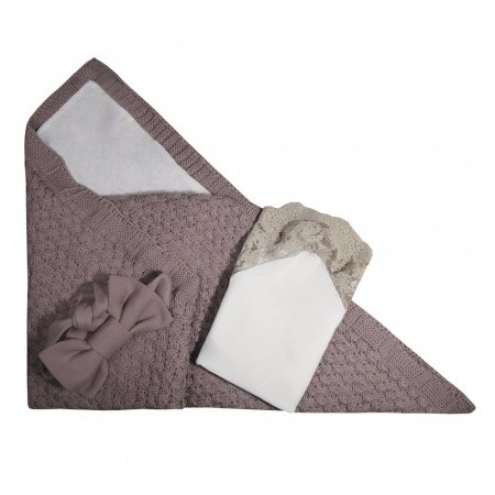 Комплект на выписку 4 предм.(зима) МАРШМЕЛЛОУ