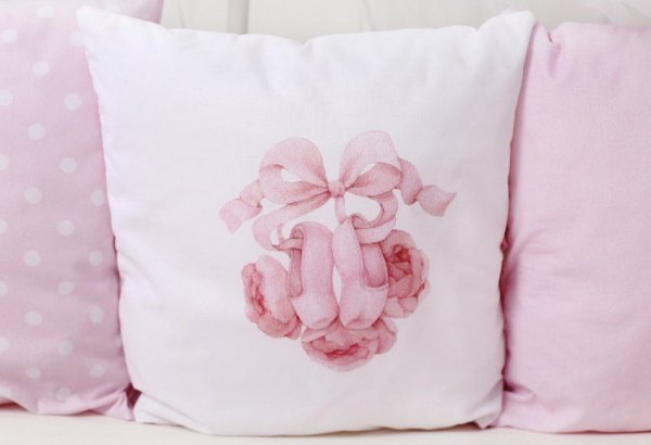 Комплект для круглой (овальной) и прямоугольной кроватки Lappetti 6 предм. "Балерина"