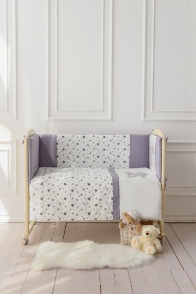 Комплект Lappetti в кроватку 6 предм. "Звездочет"