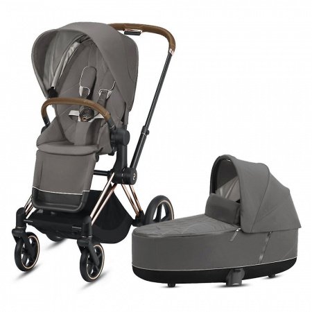 Детская коляска Cybex Priam III Rose Gold 2 в 1
