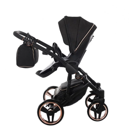 Детская коляска JUNAMA DIAMOND MIRROR SATIN (Version 2) 3 в 1