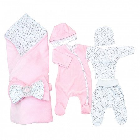 Комплект на выписку 7 предметов ЛАПУШКА