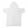 Крестильная рубашка с капюшоном, рост 74, муслин, универсальная