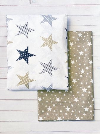 Комплект постельного белья 3 предм. бязь "Звездный"