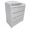 Детский комод Indigo &quot;Style&quot; 804 с широким пеленальным столиком, МДФ
