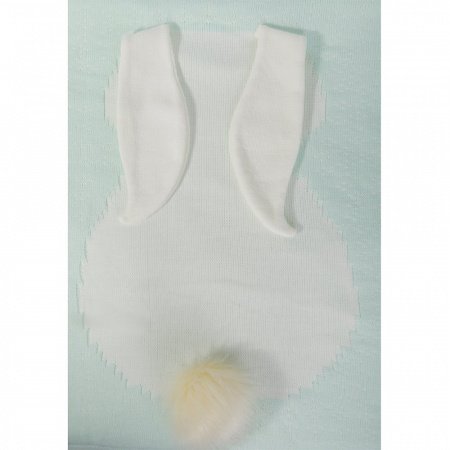 Плед вязаный ЗАЙКА 100 х 100