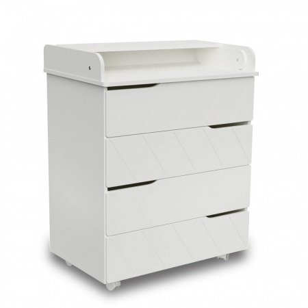 Детский комод ТАЙГА МДФ 800/4 (шариковые направляющие с доводчиком)