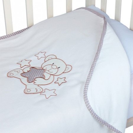 Одеяло-плед МИШКА СО ЗВЕЗДОЙ